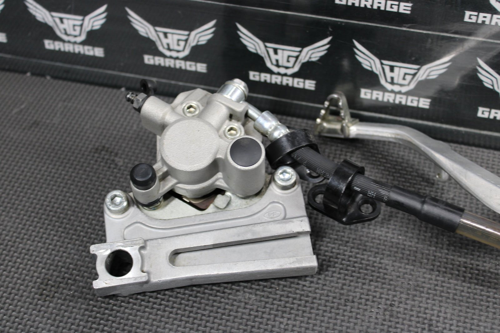 2020 KAWASAKI KX100 BIGWHEEL OEM NISSIN REAR BACK BRAKE CALIPER MASTER CYLINDER - hggarage