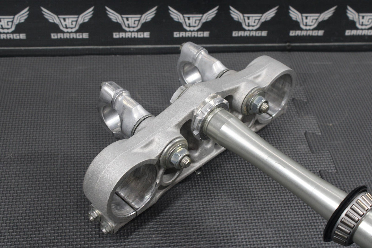 2019 HONDA 19 - 20 CRF450RX OEM FRONT FORKS LOWER UPPER TRIPLE CLAMP TREE STEM - hggarage
