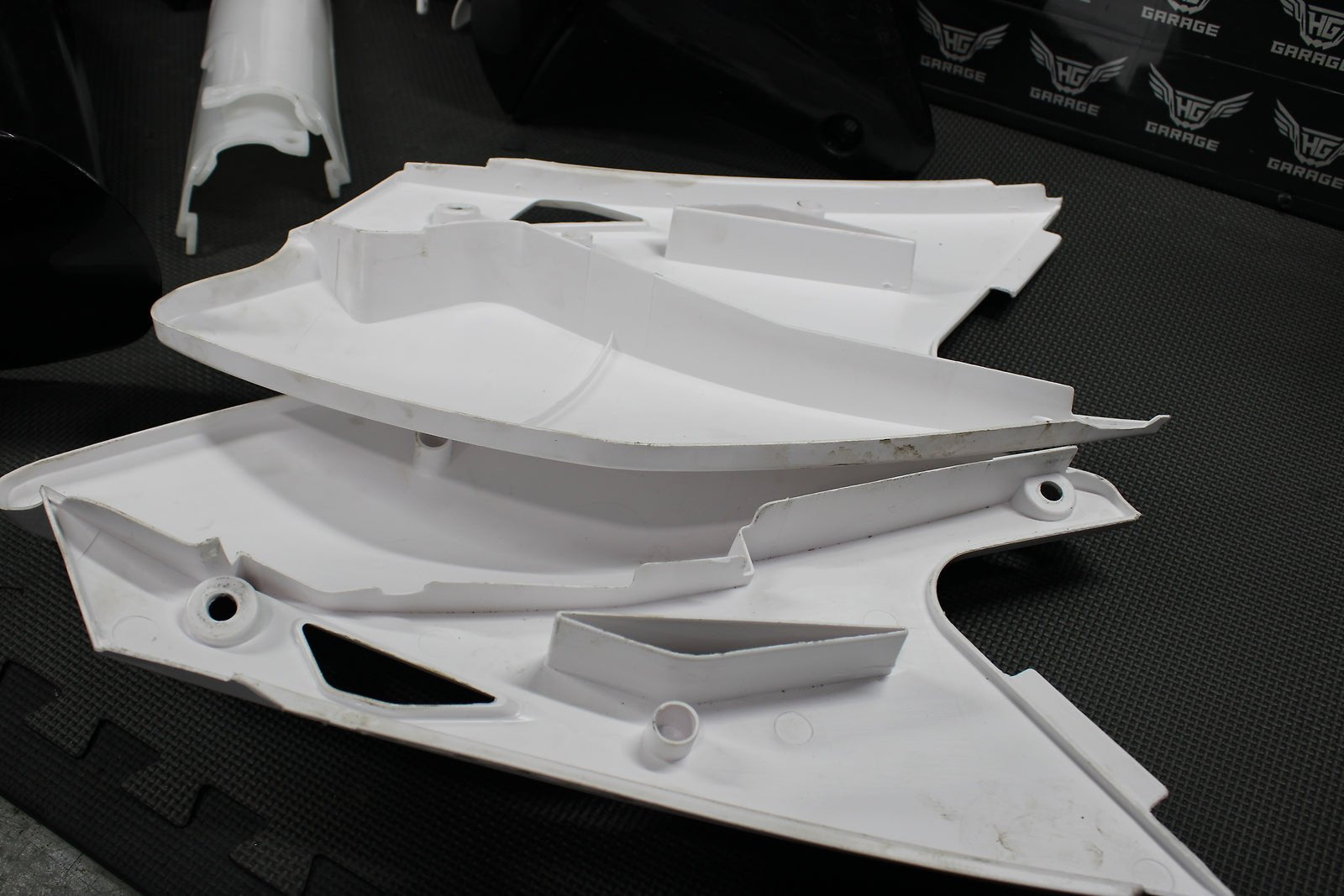 2006 Kawasaki KX450F Aftermarket UFO Plastics Body Kit Fenders Fairings Cowls - hggarage