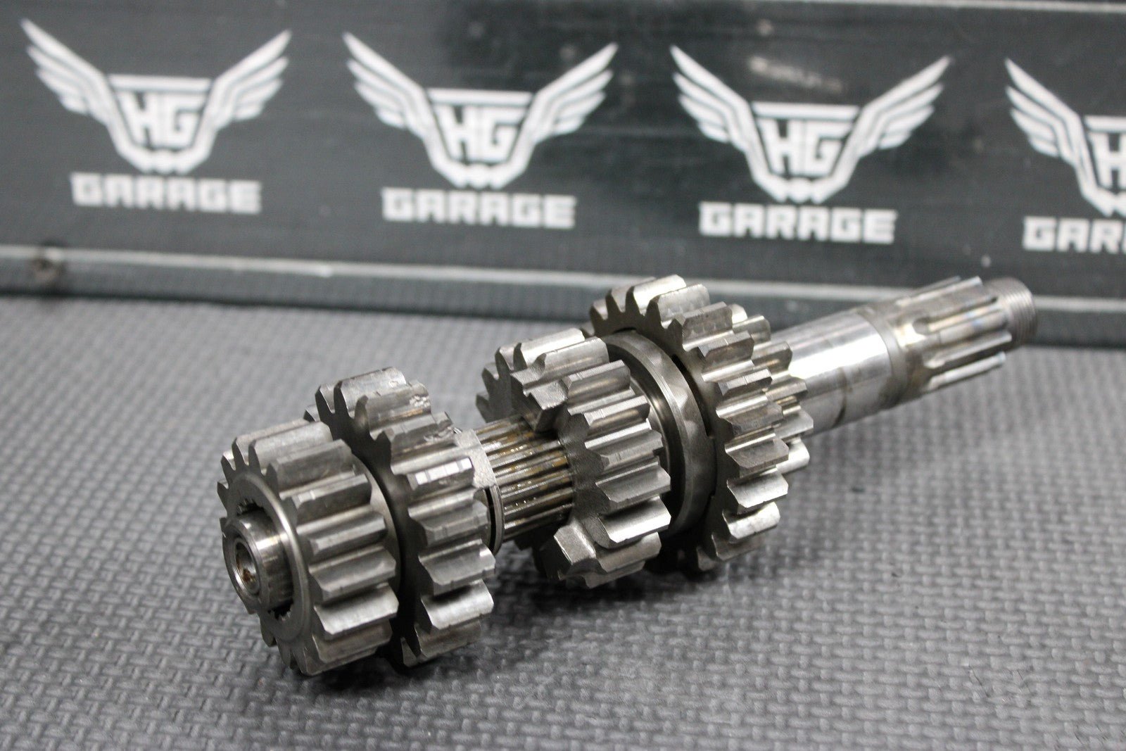 2014 KAWASAKI 14 - 16 KX250F OEM ENGINE TRANSMISSION SHIFT FORKS DRUM GEARBOX DRUM - hggarage