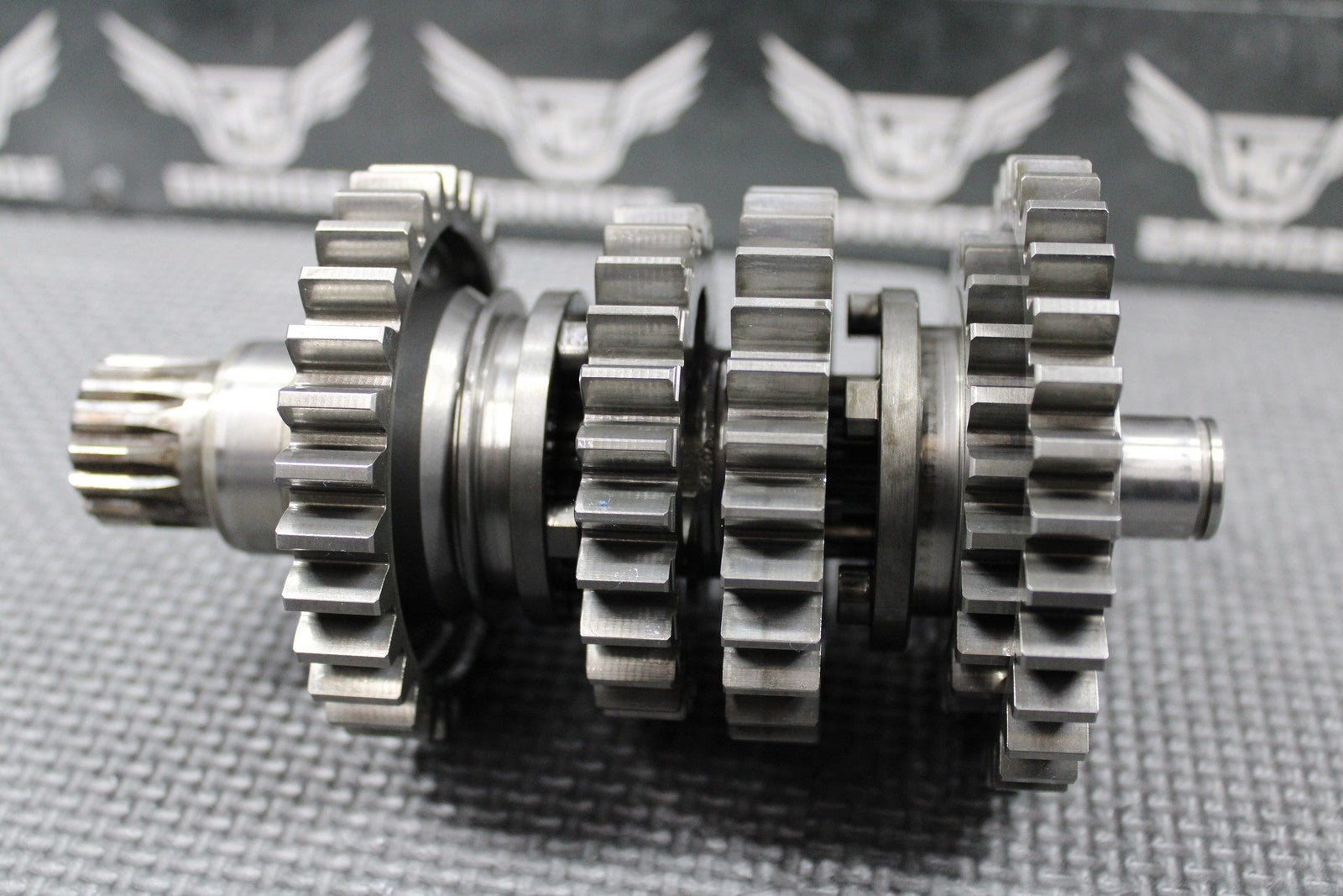 2013 KTM 450 SXF OEM 5 SPEED TRANSMISSION TRANNY GEARBOX GEARS SHIFT FORKS NICE! - hggarage