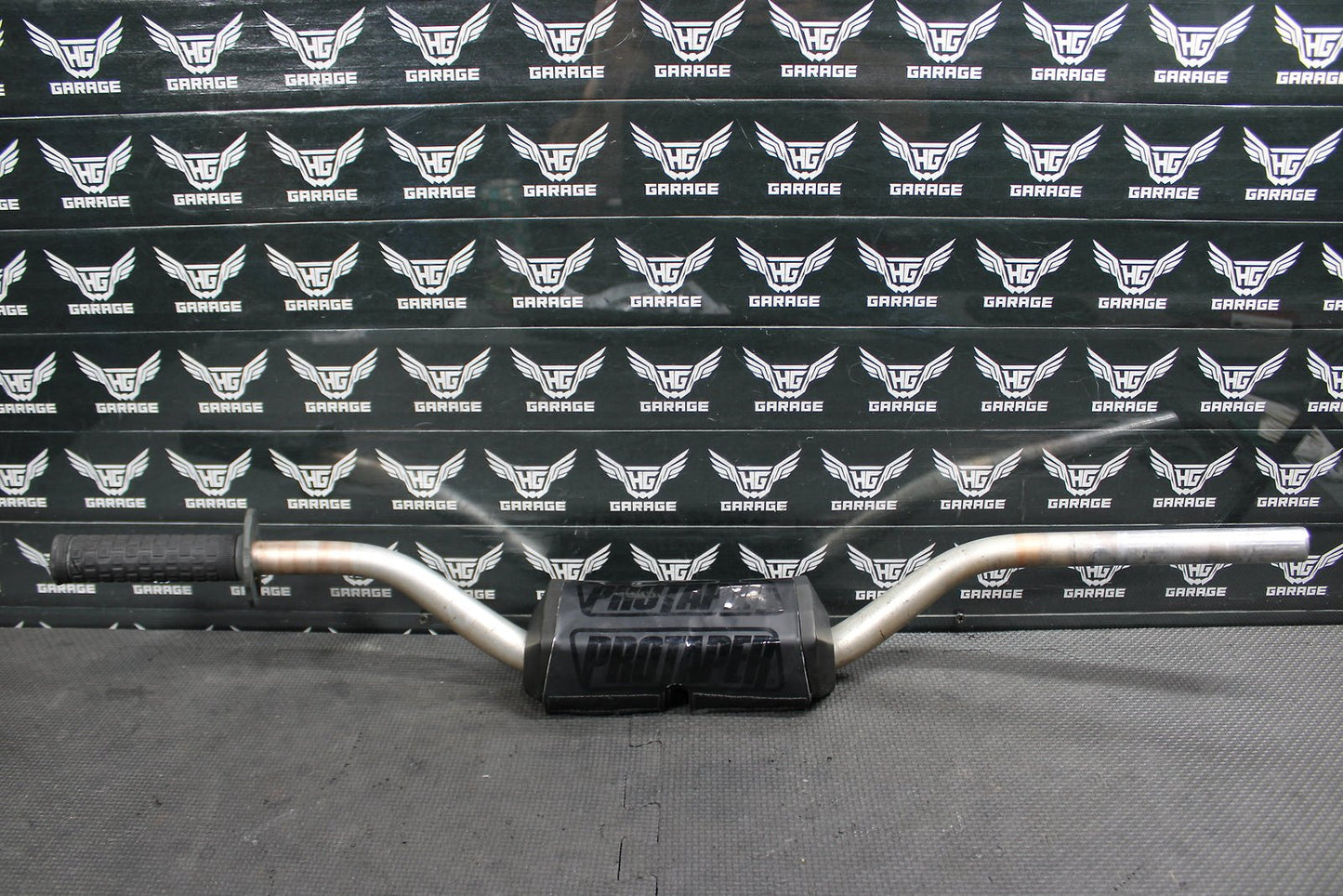 2001 Yamaha YZ426F Renthal 603 Fat Bar Handlebars Bars Grips Black Pro Taper Pad - hggarage