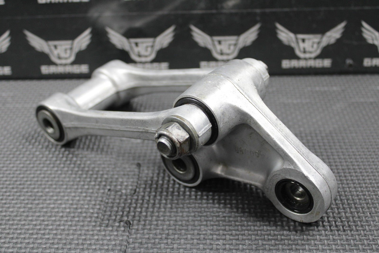 2000 2001 HONDA CR125R CR250R OEM REAR SHOCK LINKAGE ARM ROD GOOD BEARINGS! - hggarage