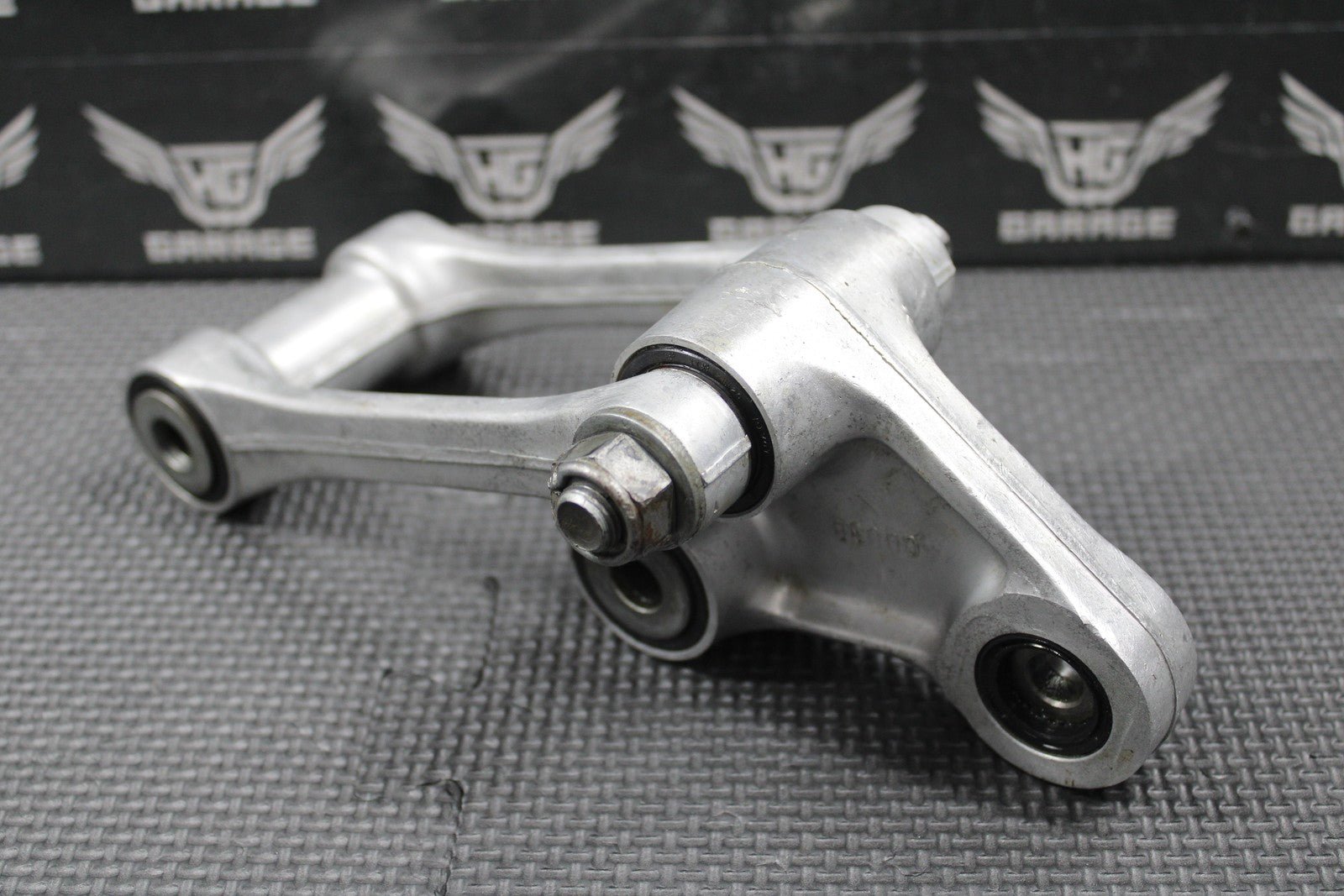 2000 2001 HONDA CR125R CR250R OEM REAR SHOCK LINKAGE ARM ROD GOOD BEARINGS! - hggarage