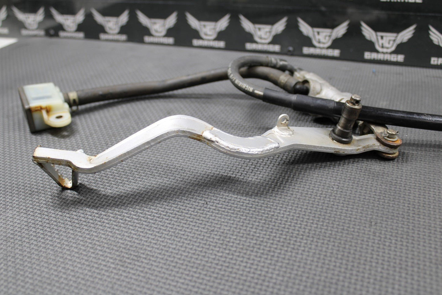 2009 KAWASAKI 2009 2010 KLX250SF OEM NISSIN REAR BACK BRAKE CALIPER MASTER LEVER - hggarage