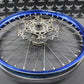 2020 YAMAHA 14 - 22 YZ250F YZ450F OEM BLUE EXCEL FRONT WHEEL RIM HUB ROTOR GOOD - hggarage
