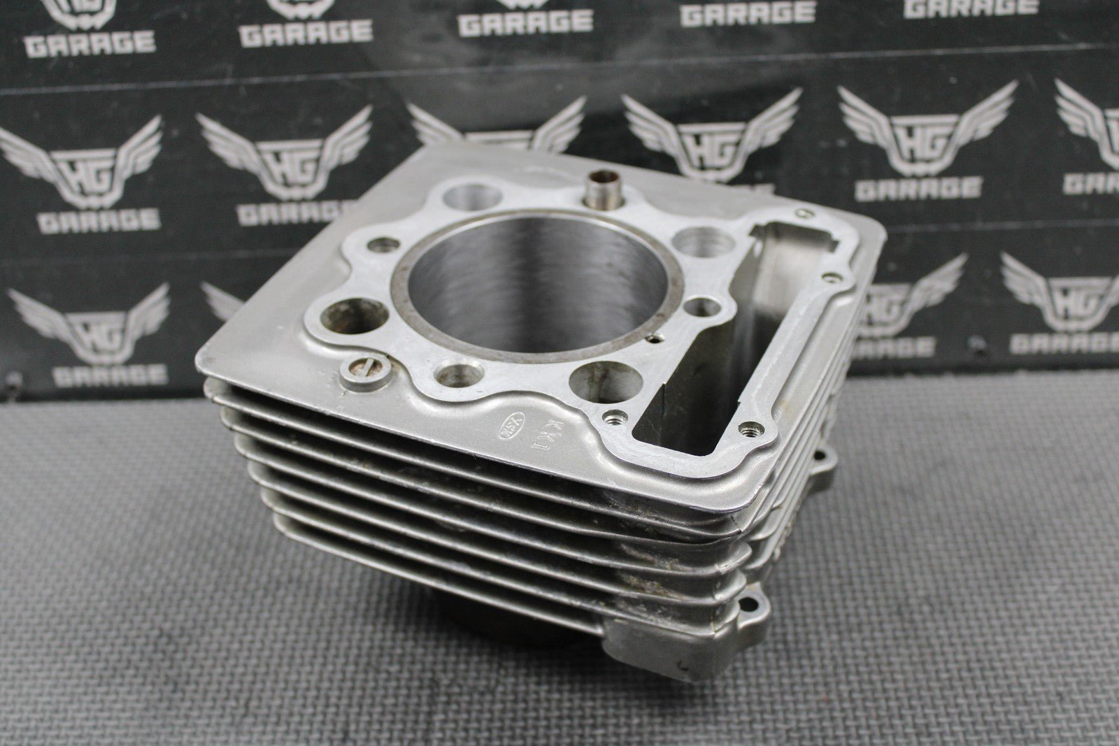 1989 HONDA XR250R OEM CYLINDER BORE JUG TOP END BIG BORE 77MM 12100 - KCE - 670 GOOD - hggarage