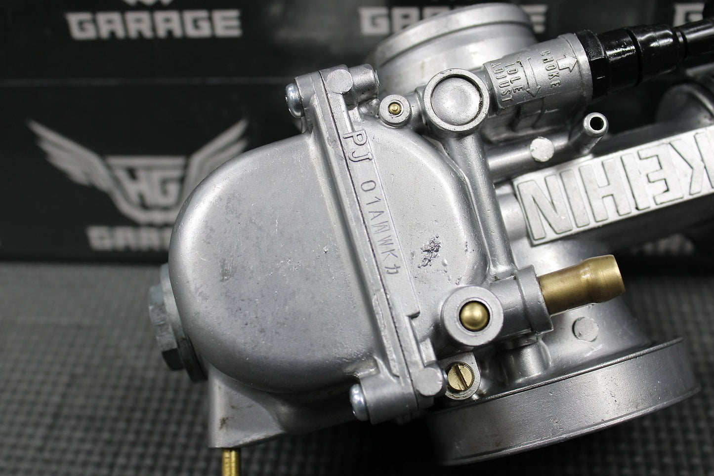 1985 HONDA CR125R OEM KEIHIN PJ 34 CARB CARBURETOR THROTTLE BODY 16100 - KA3 - 305 - hggarage