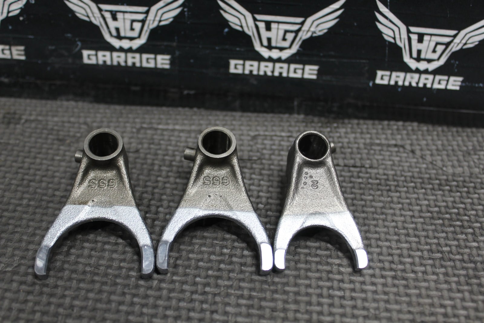 2018 KAWASAKI KX250F OEM ENGINE TRANSMISSION TRANNY SHIFT FORKS SHAFT SENSOR - hggarage