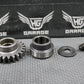 1995 SUZUKI 93 - 95 RM250 89 - 98 RMX250 OEM ENGINE PRIMARY MAIN DRIVE GEAR & SPACER - hggarage