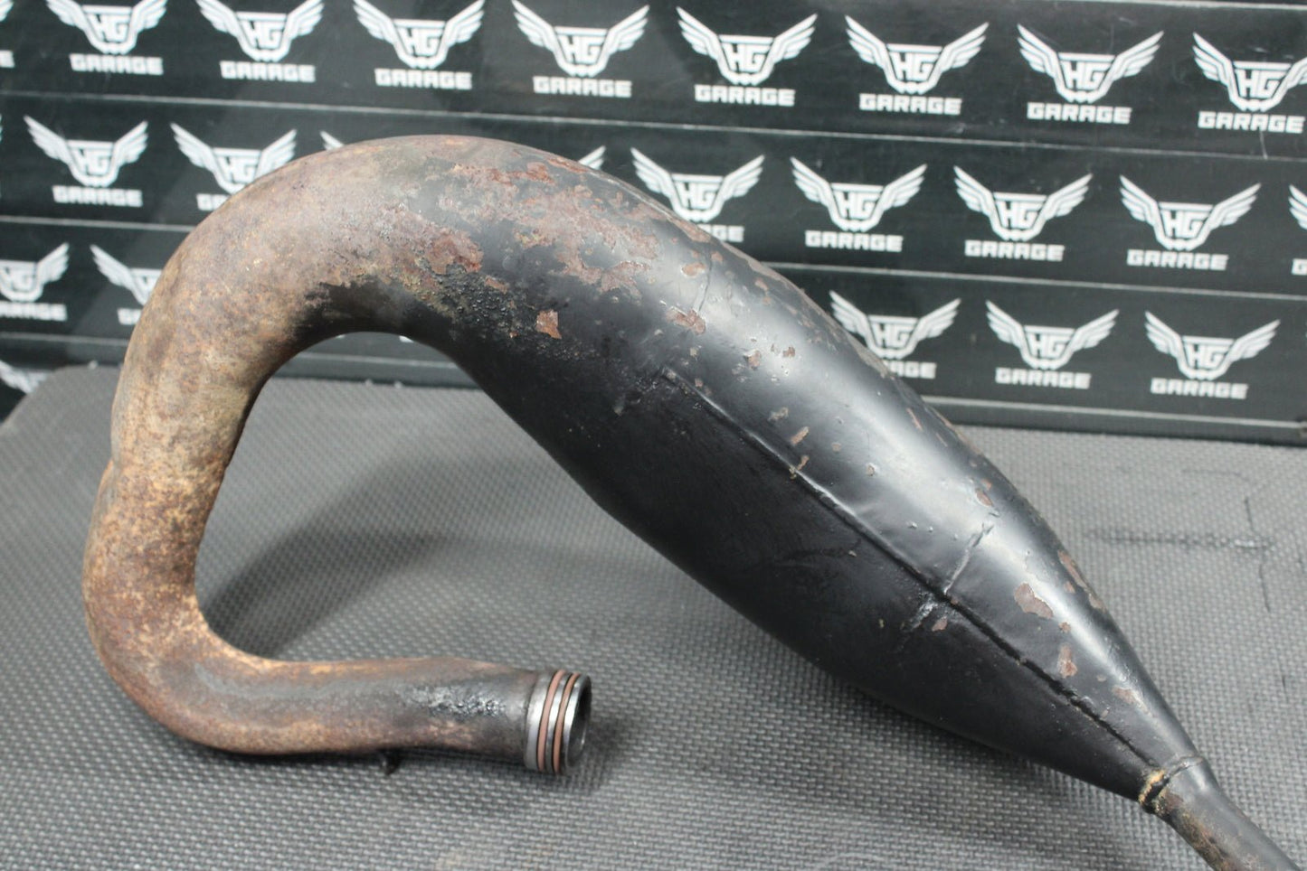 1999 Kawasaki 98 - 00 KX100 KX80 SPES Exhaust Pipe Expansion Chamber Header - hggarage