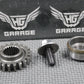 2001 HONDA 86 - 07 CR250R OEM PRIMARY DRIVE GEAR 21T & COLLAR SET 13615 - KS7 - 000 - hggarage