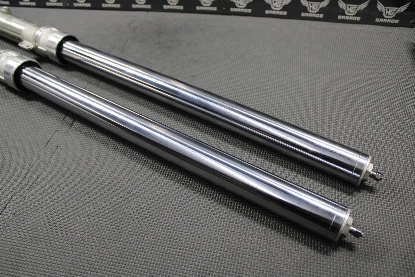 1988 1989 HONDA XR250R OEM RIGHT LEFT FRONT SUSPENSION FORKS SHOCKS DAMPERS GOOD - hggarage