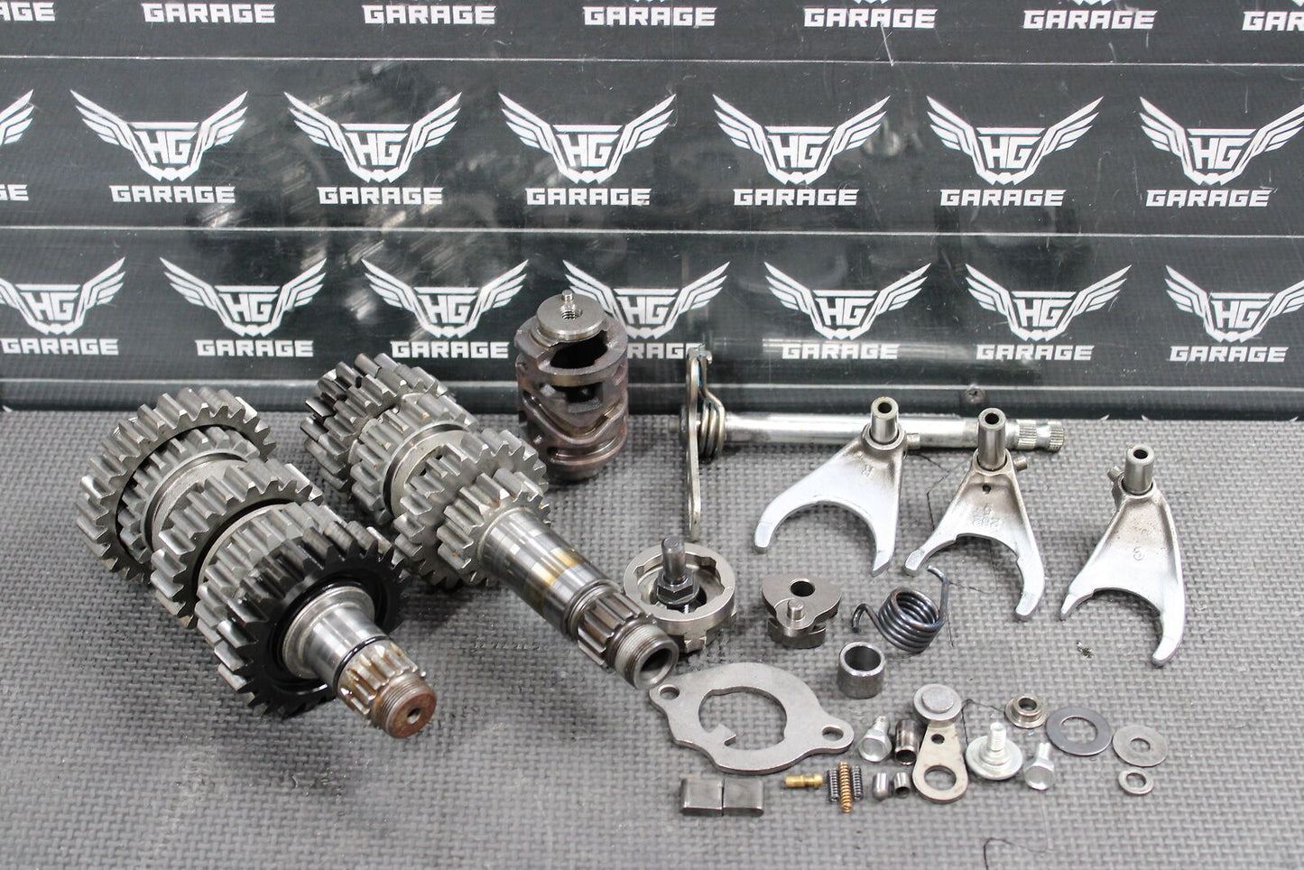 2008 YAMAHA YZ450F OEM ENGINE TRANSMISSION TRANNY ASSEMBLY GEARS