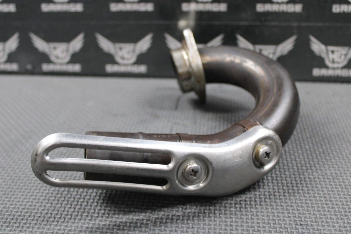 2020 YAMAHA 19 - 22 YZ250F 21 - 22 YZ250FX OEM EXHAUST PIPE CHAMBER HEADER SHIELD - hggarage