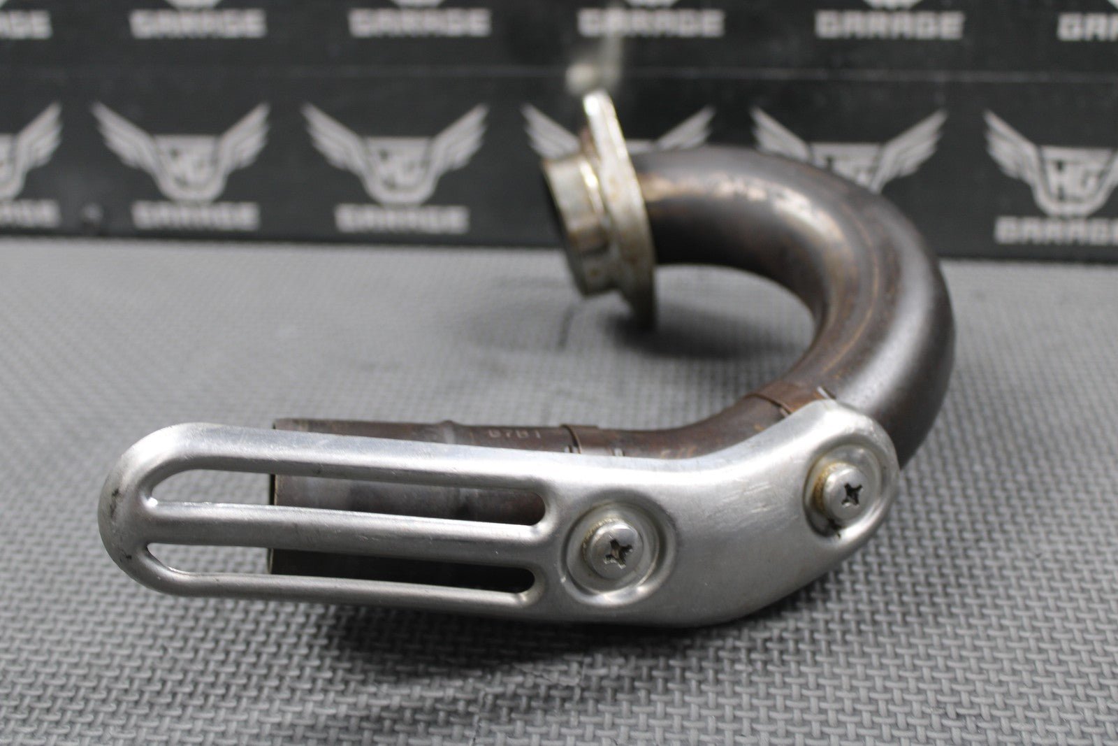 2020 YAMAHA 19 - 22 YZ250F 21 - 22 YZ250FX OEM EXHAUST PIPE CHAMBER HEADER SHIELD - hggarage