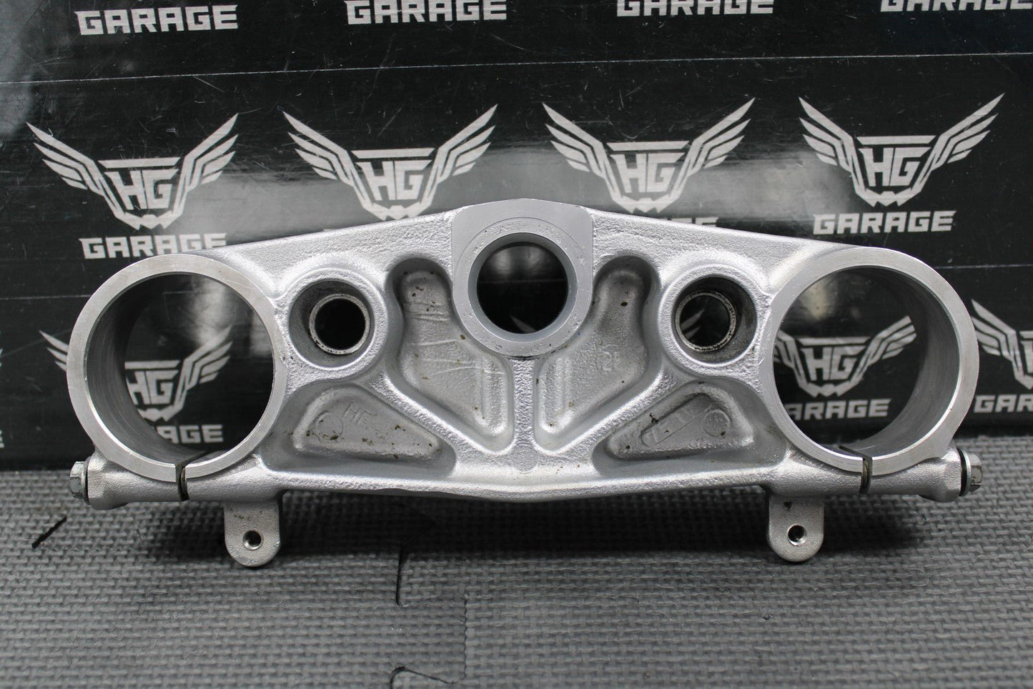 2008 2009 HONDA CRF250R OEM UPPER TRIPLE TREE BAR CLAMP BRIDGE 53300 - MEN - A10 - hggarage