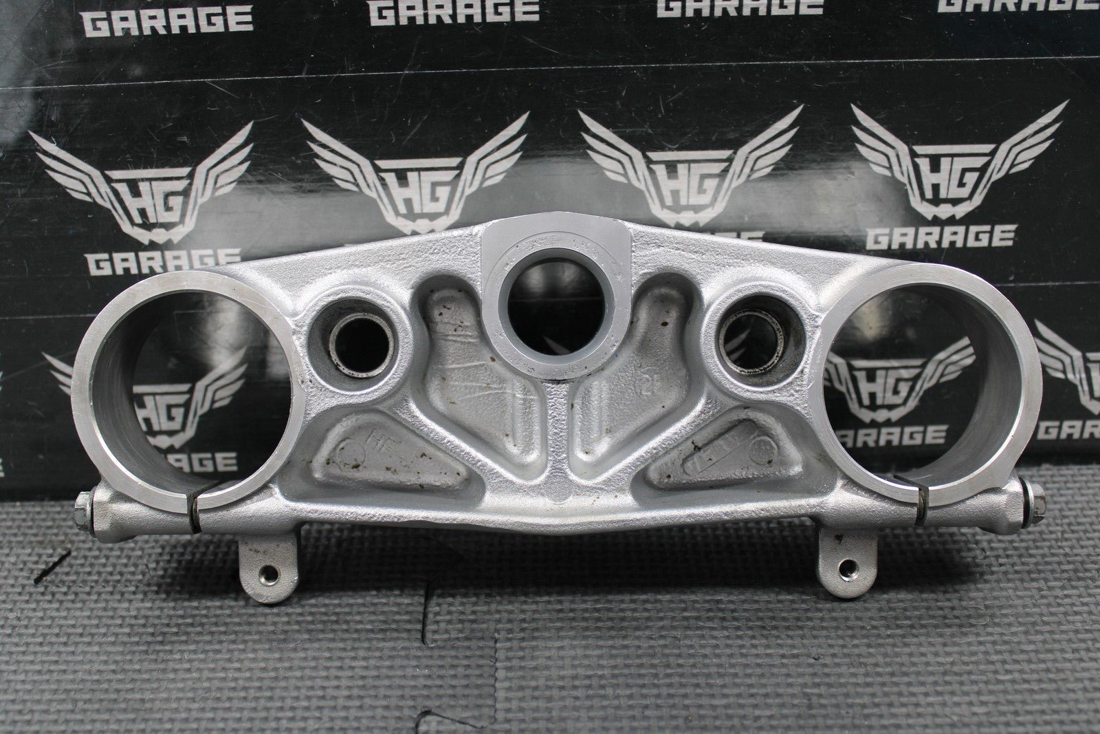 2008 2009 HONDA CRF250R OEM UPPER TRIPLE TREE BAR CLAMP BRIDGE 53300 - MEN - A10 - hggarage