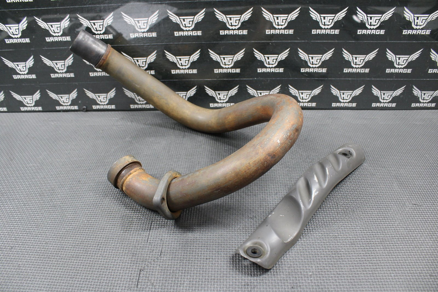 2000 SUZUKI 00 - 07 DRZ400 DRZ400E OEM EXHAUST PIPE CHAMBER HEADER 14150 - 29F00 - hggarage