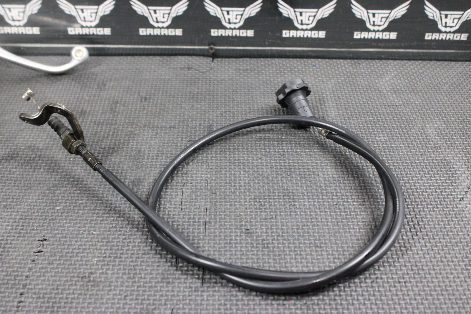 2005 YAMAHA 03 - 05 YZ250F YZ450F OEM CLUTCH CABLE LINE W ARC LEVER & PERCH - hggarage