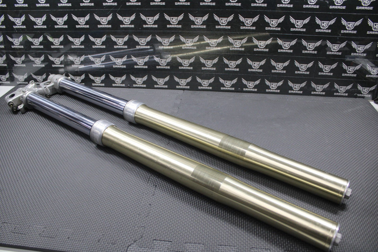 2005 04 - 07 HONDA CR125R OEM KYB RIGHT LEFT FRONT SUSPENSION FORKS SHOCKS GOOD! - hggarage