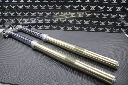2005 04 - 07 HONDA CR125R OEM KYB RIGHT LEFT FRONT SUSPENSION FORKS SHOCKS GOOD! - hggarage