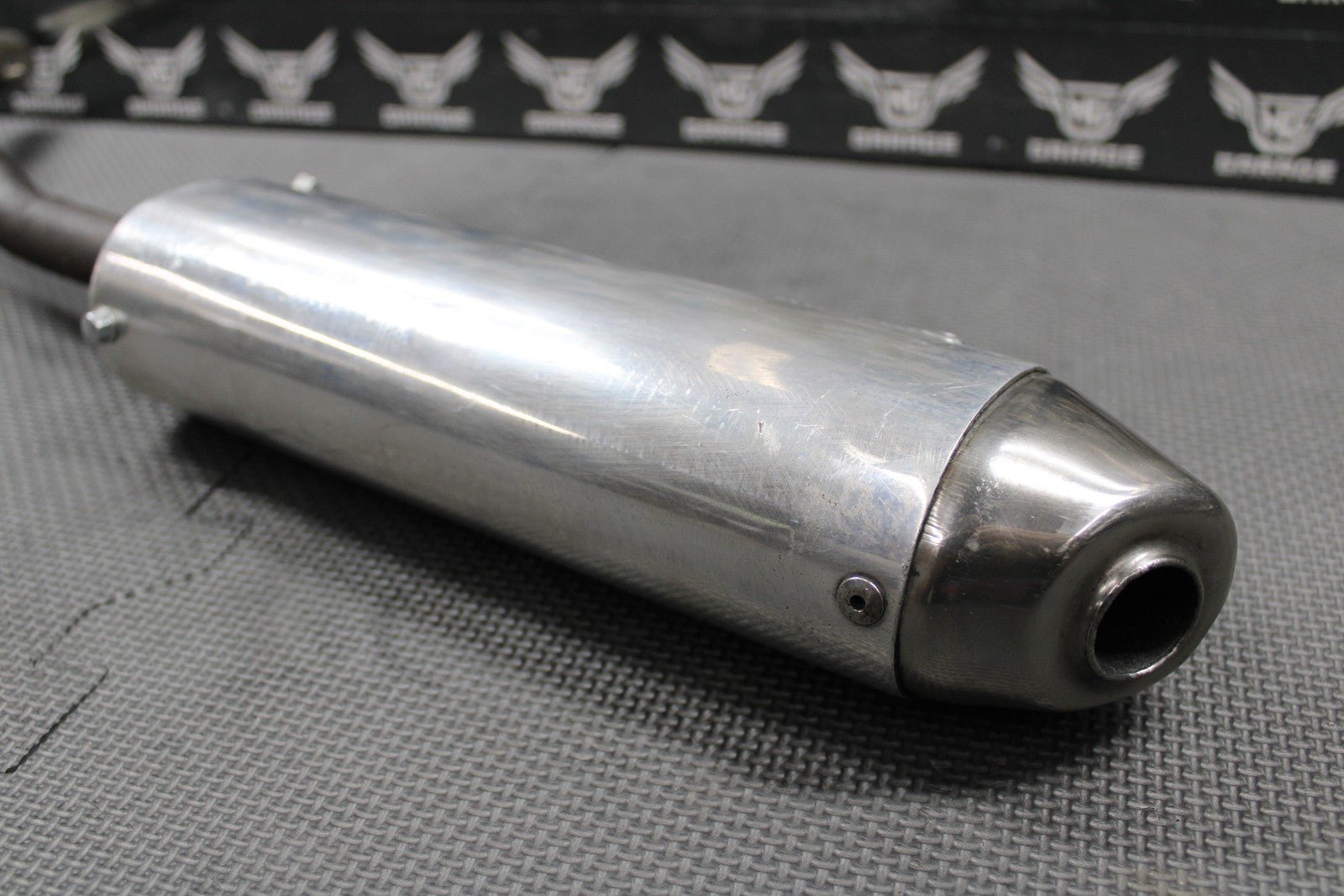 1996 KAWASAKI 95 - 98 KX125 FMF POWERCORE MUFFLER EXHAUST SILENCER SLIP ON PIPE - hggarage