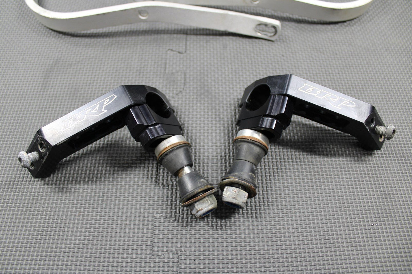 2007 07 - 08 KAWASAKI KX250 KX250F KX450F BRP FAT BAR CLAMPS HAND GUARD MOUNTS - hggarage