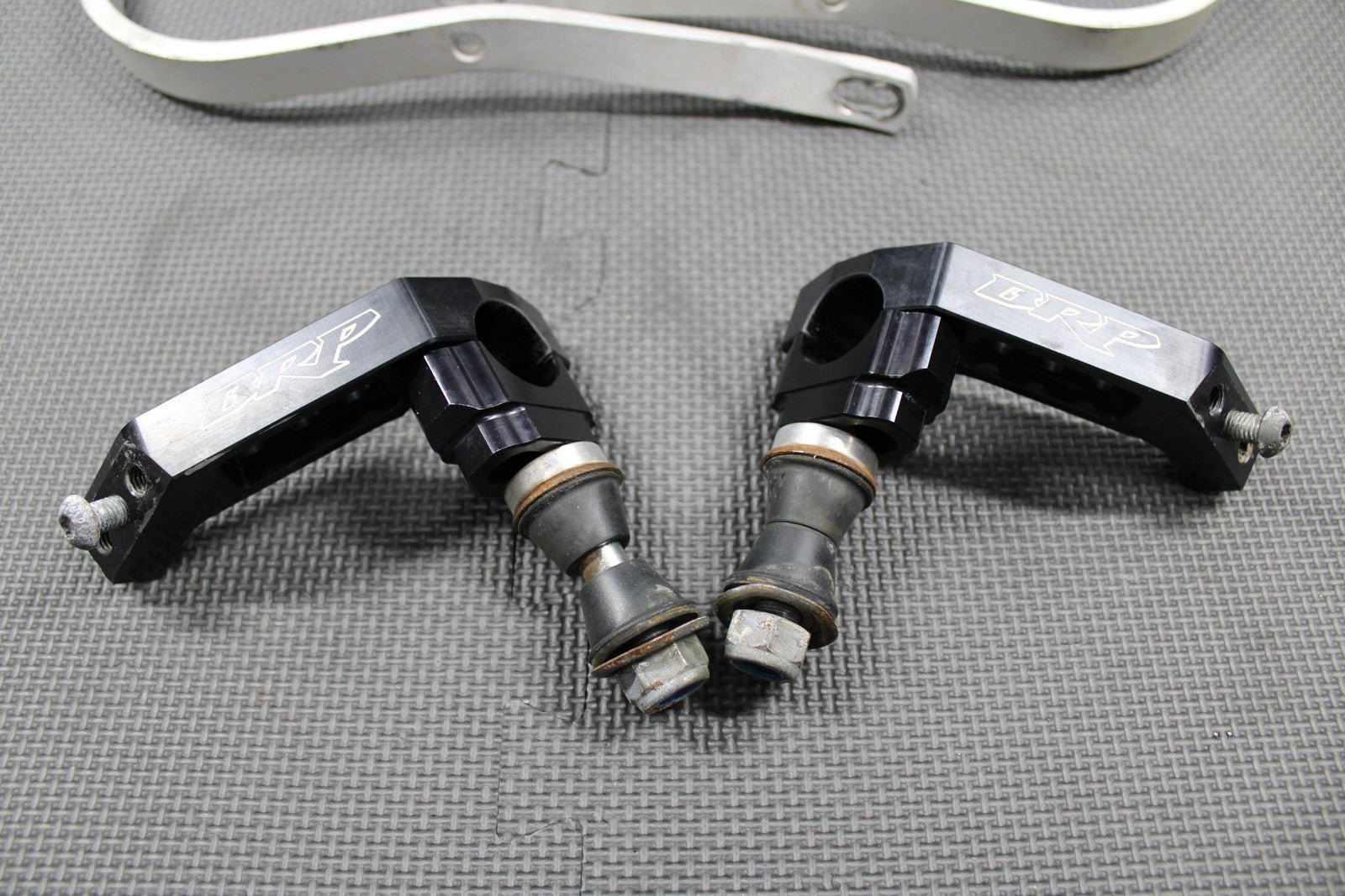 2007 07 - 08 KAWASAKI KX250 KX250F KX450F BRP FAT BAR CLAMPS HAND GUARD MOUNTS - hggarage