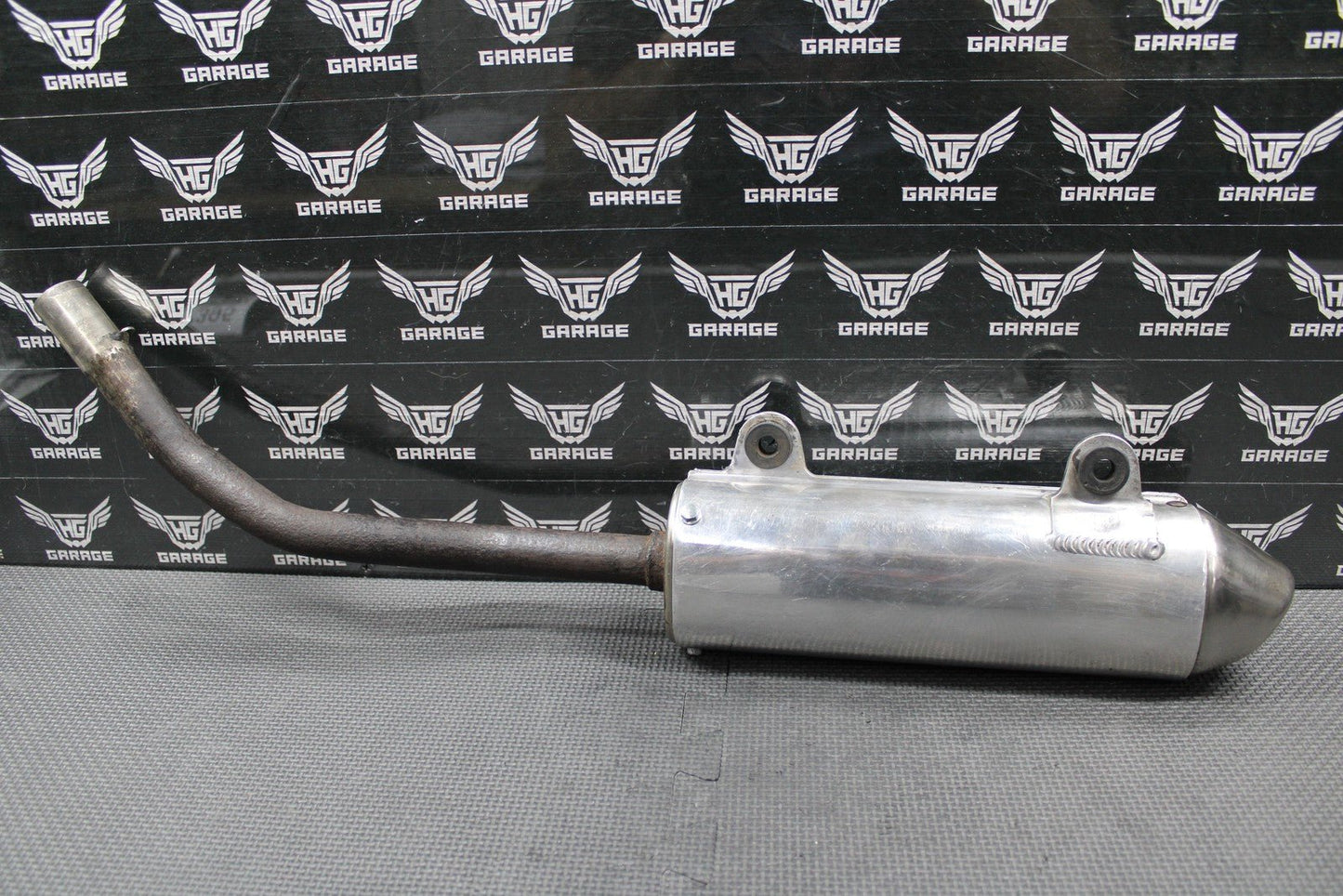 1996 KAWASAKI 95 - 98 KX125 FMF POWERCORE MUFFLER EXHAUST SILENCER SLIP ON PIPE - hggarage