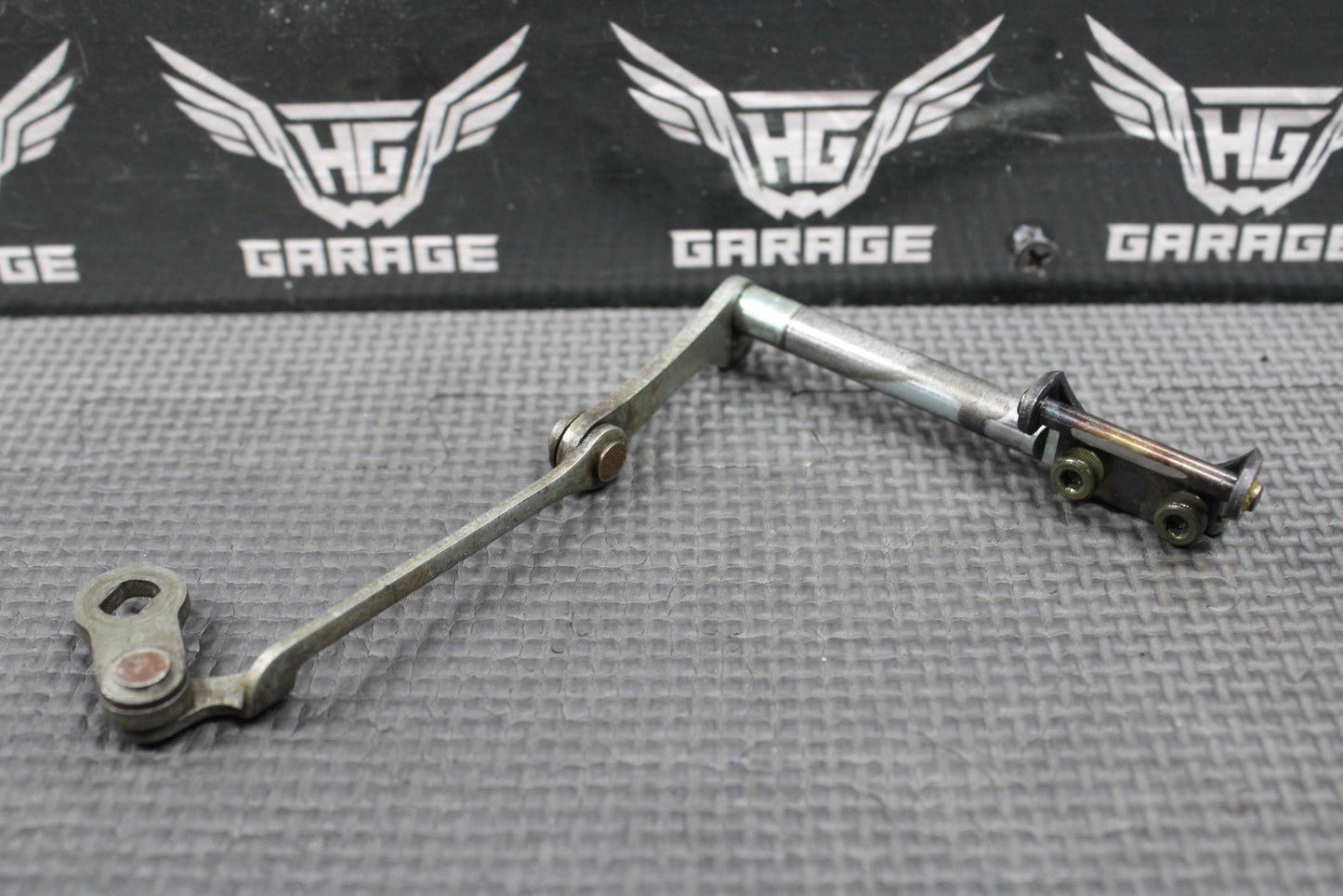 1999 2000 YAMAHA YZ125 OEM EXHAUST POWER VALVE LINKAGE PUSH ROD GOVERNOR GEAR - hggarage