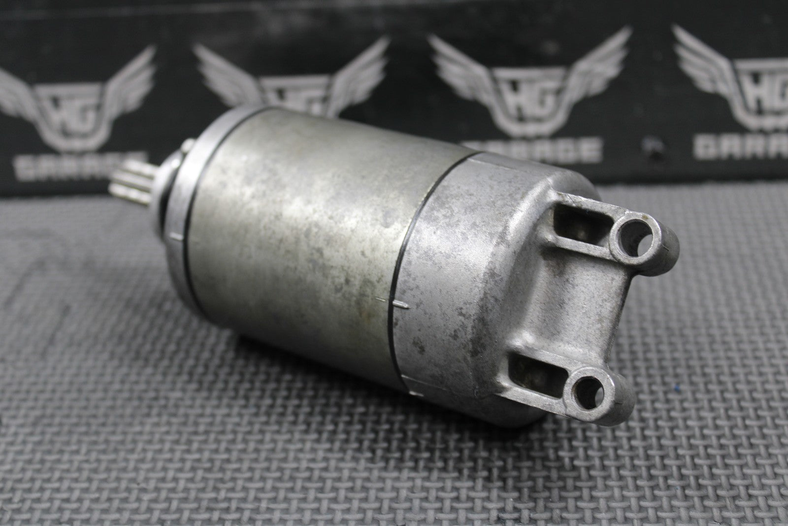 2003 KAWASAKI KLX400R OEM MITSUBA ELECTRIC START STARTER MOTOR 21163 - S004 GOOD - hggarage