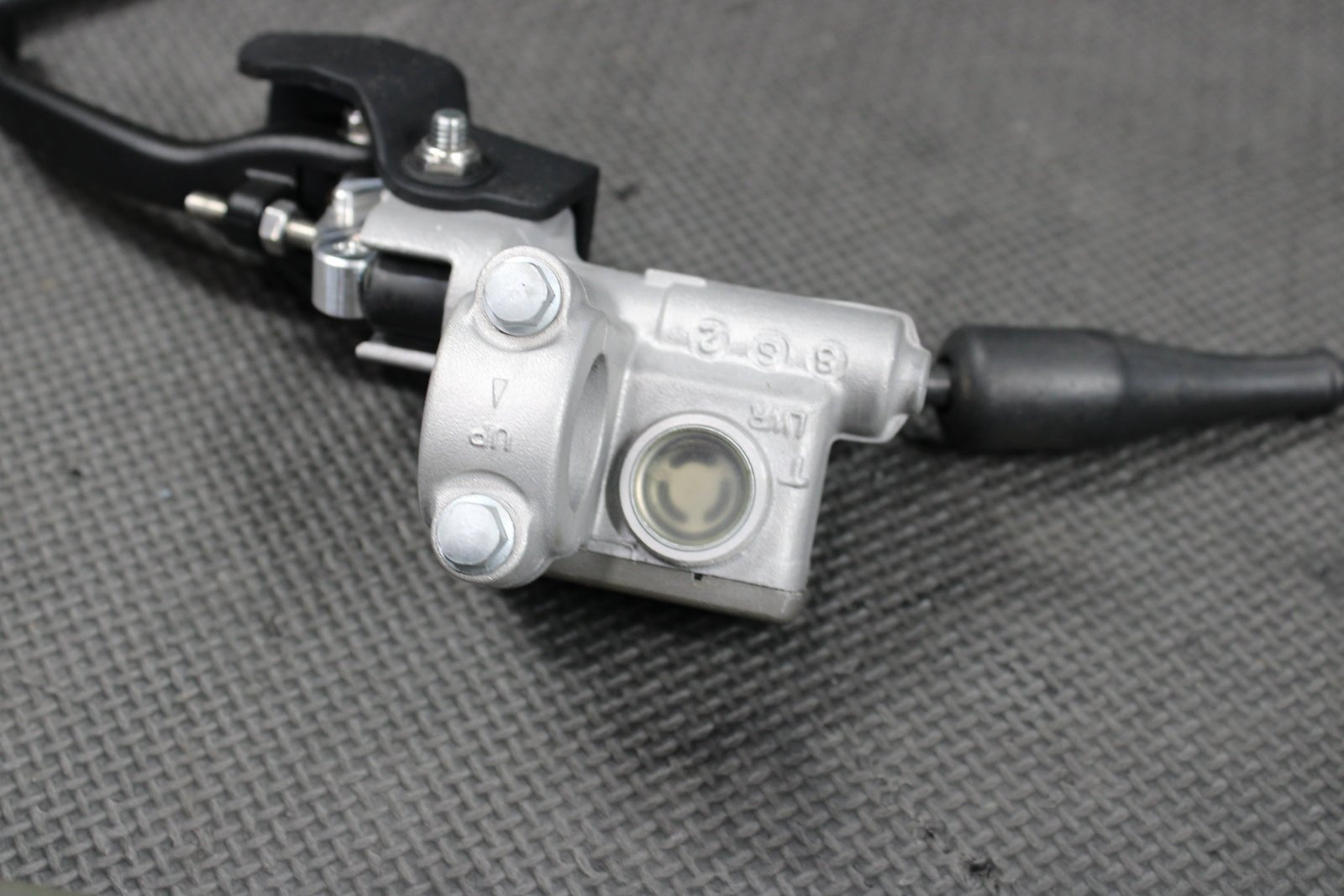 2009 Kawasaki KX250F OEM Nissin Front Brake Caliper Master Cylinder Complete - hggarage