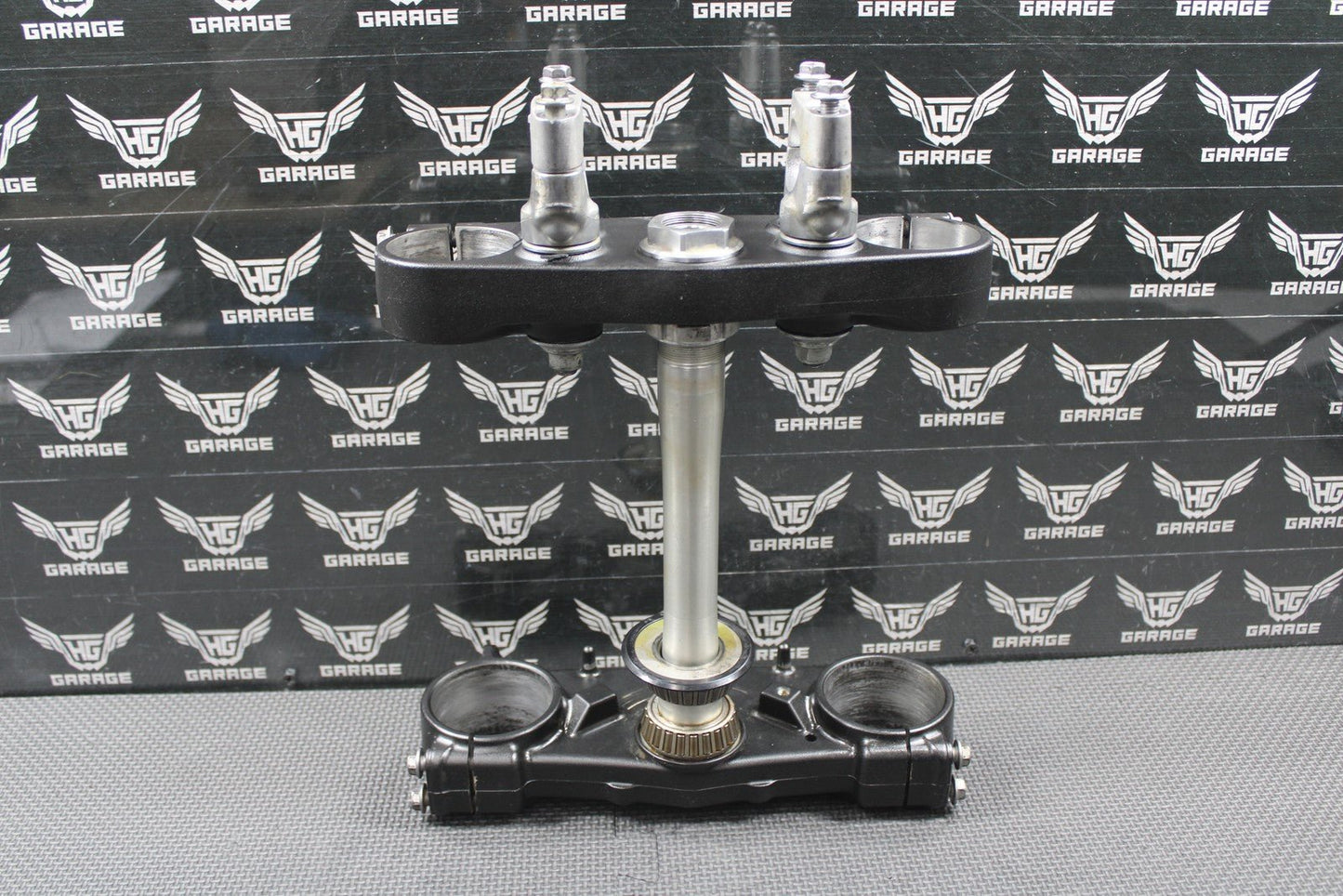 2020 YAMAHA 18 - 20 YZ250F OEM FRONT FORKS LOWER UPPER TRIPLE TREE STEM BAR CLAMP - hggarage