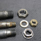 2005 HONDA CRF450R OEM FRONT REAR AXLE BACK WHEEL RIM SWINGARM PIVOT BOLTS AXLES