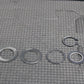 1986 86 - 88 KAWASAKI KDX200 OEM KICKSTART KICK START SHAFT W IDLER GEAR GOOD! - hggarage