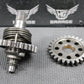 2002 02 - 07 KAWASAKI KX250 OEM KICKSTART KICK START SHAFT W IDLER GEAR 13066 - 1107 - hggarage