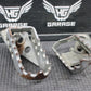 2000 YAMAHA TTR125 TTR125L OEM LEFT RIGHT FOOT PEGS PEDALS FRAME STAND - hggarage