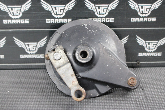 1985 YAMAHA PW80 OEM REAR BACK BRAKE DRUM ASSEMBLY 1M3 - 25321 - 02 - 98 - hggarage