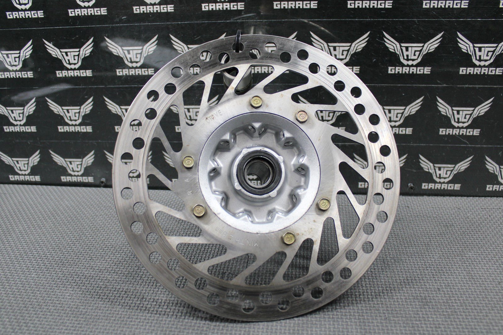 1995 HONDA 95 - 97 CR500R 95 - 96 CR250R OEM FRONT WHEEL RIM HUB ROTOR 44601 - MAC - 680 - hggarage