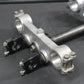1986 KAWASAKI KDX200 OEM FRONT FORKS LOWER UPPER TRIPLE TREE STEM CLAMP SET - hggarage