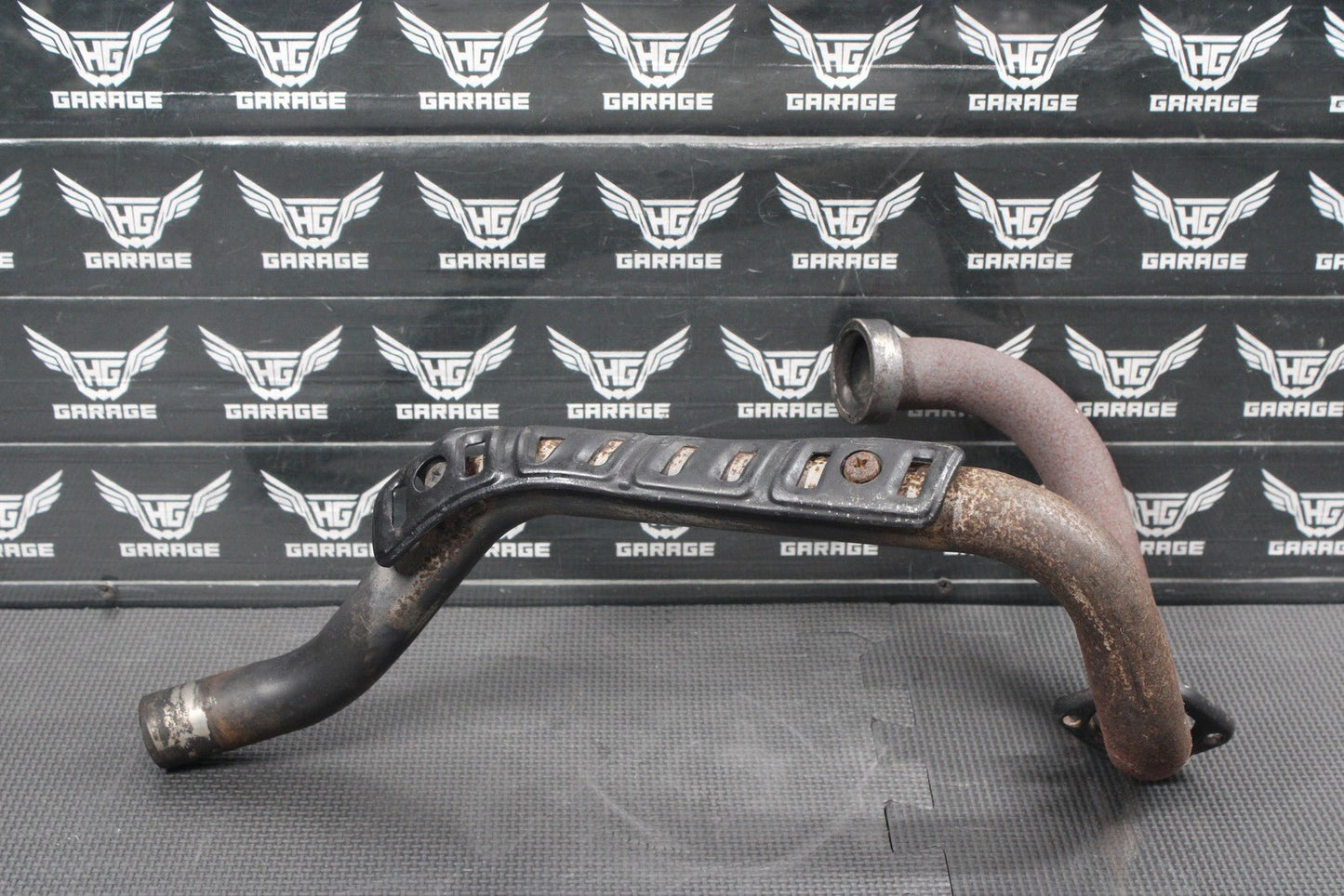 1987YAMAHA TW200 87 - 02 OEM EXHAUST PIPE CHAMBER HEADER PIPE 2JX - 14611 - 03 - 00 - hggarage