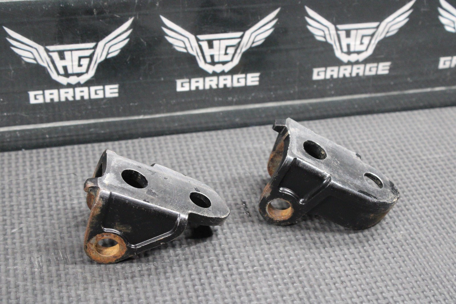 2018 HONDA CRF250R OEM FOOT PEGS PEDALS FRAME STAND FOOTPEG PEDAL - hggarage
