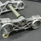 1999 Honda CR125R OEM Front Forks Lower Upper Triple Tree Stem Clamp - hggarage