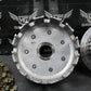 2009 KAWASAKI KLX250SF OEM COMPLETE CLUTCH W PLATES BASKET HUB 13095 - 0576 NICE! - hggarage