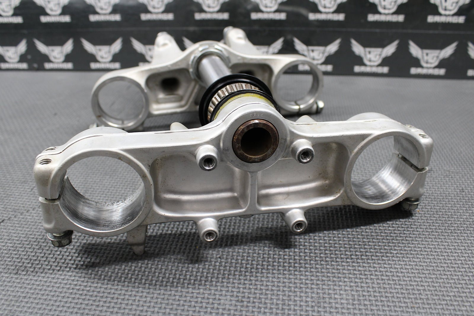 2007 HONDA 07 - 22 CRF150R CRF150RB OEM FRONT FORKS LOWER UPPER TRIPLE TREE CLAMP - hggarage