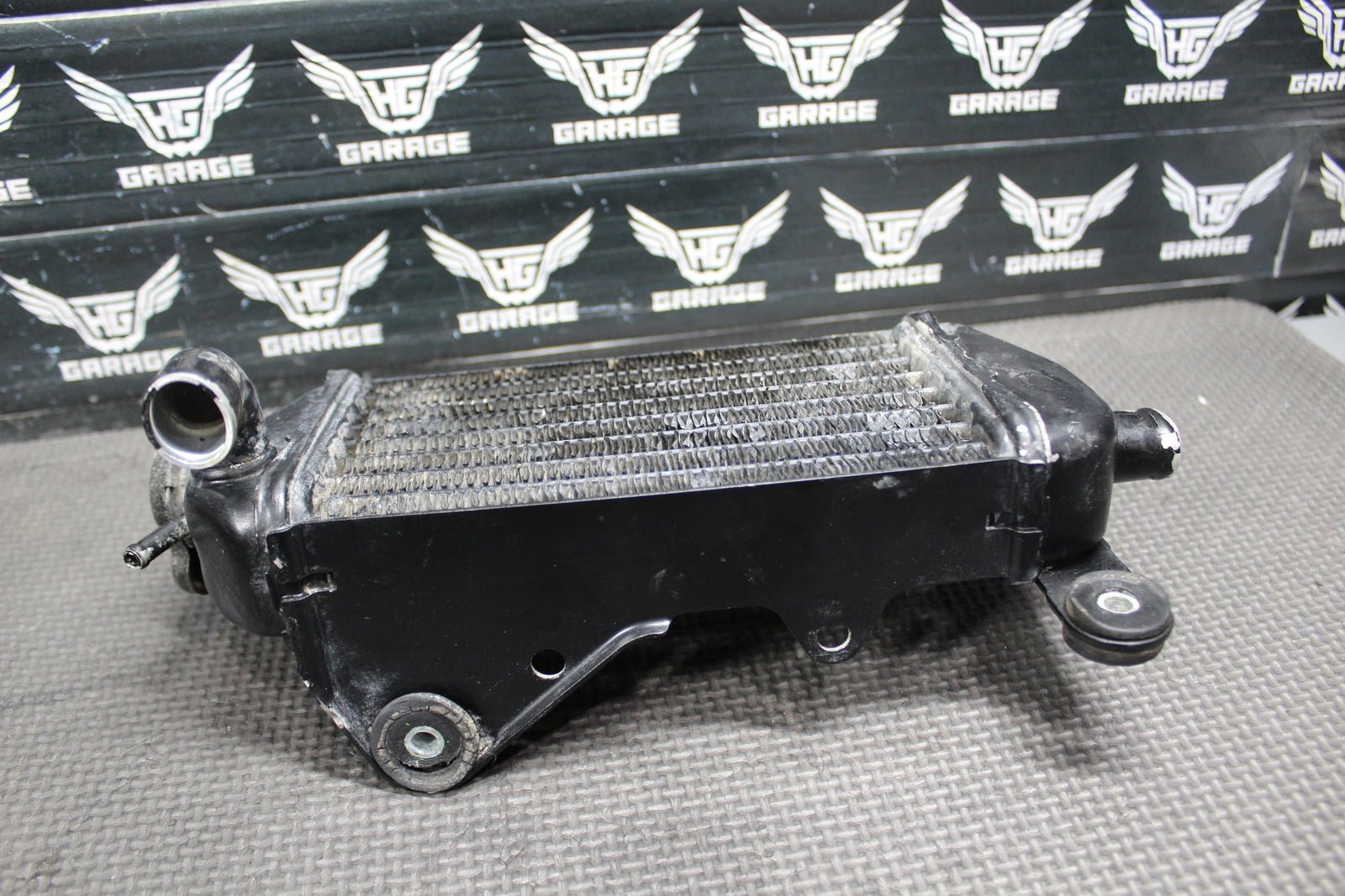 1989 89 - 94 KAWASAKI KDX200 OEM RADIATORS LEFT RIGHT COOLING COOLER RADIATOR - hggarage