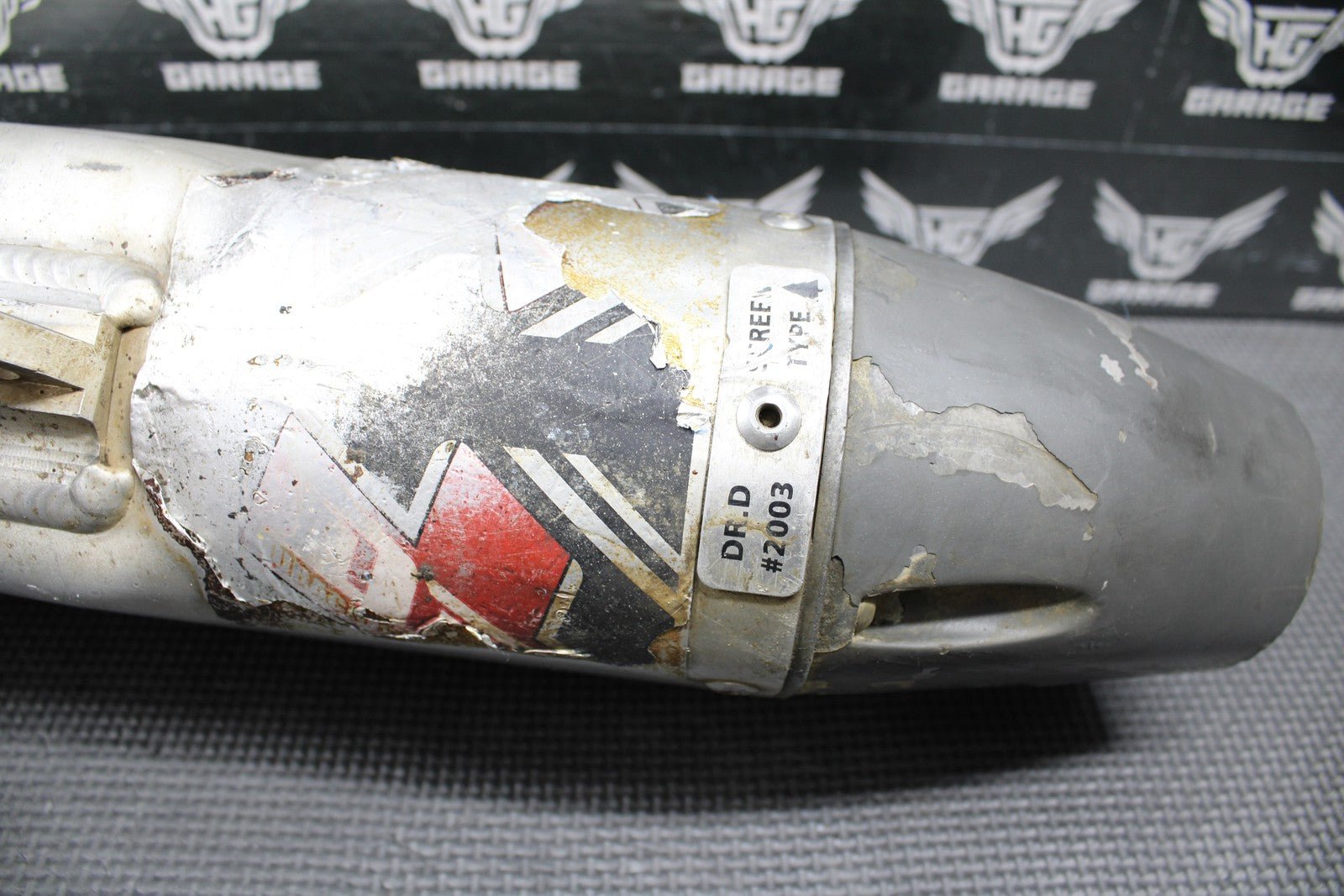 2009 YAMAHA YZ450F DR. D MUFFLER EXHAUST SILENCER SLIP ON PIPE HEADER SYSTEM - hggarage