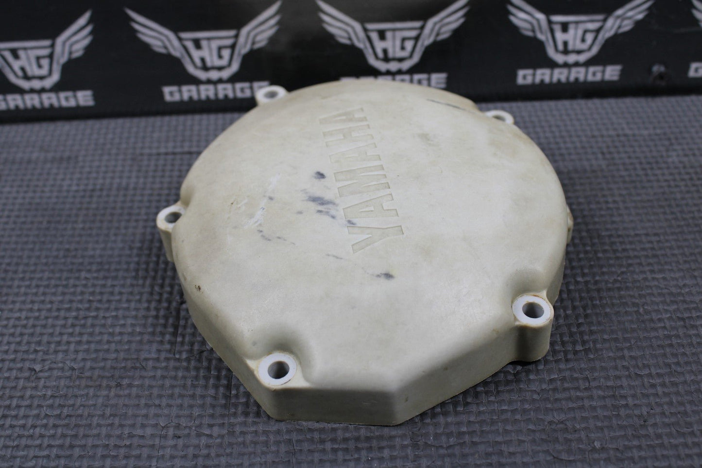 1999 94 - 04 YAMAHA YZ125 OEM LEFT STATOR GENERATOR MAGNETO COVER 4JY - 15411 - 00 - 00 - hggarage