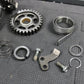 2004 Honda CRF250X 04 - 09 OEM Kickstart Kick Start Shaft W Idler Gear - hggarage